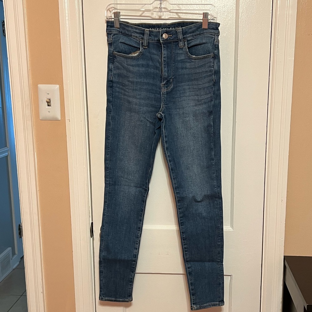 AE Super Hi-Rise Jegging. Size 6